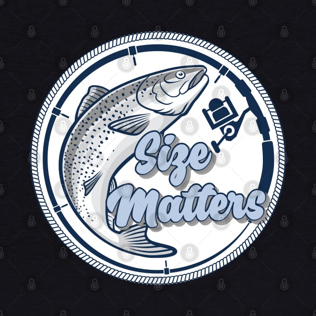 Size Matters Fishing Shirt by TipsyCurator